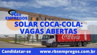 Foto de VENDEDOR(A): Solar Coca-cola – ATÉ 10/04