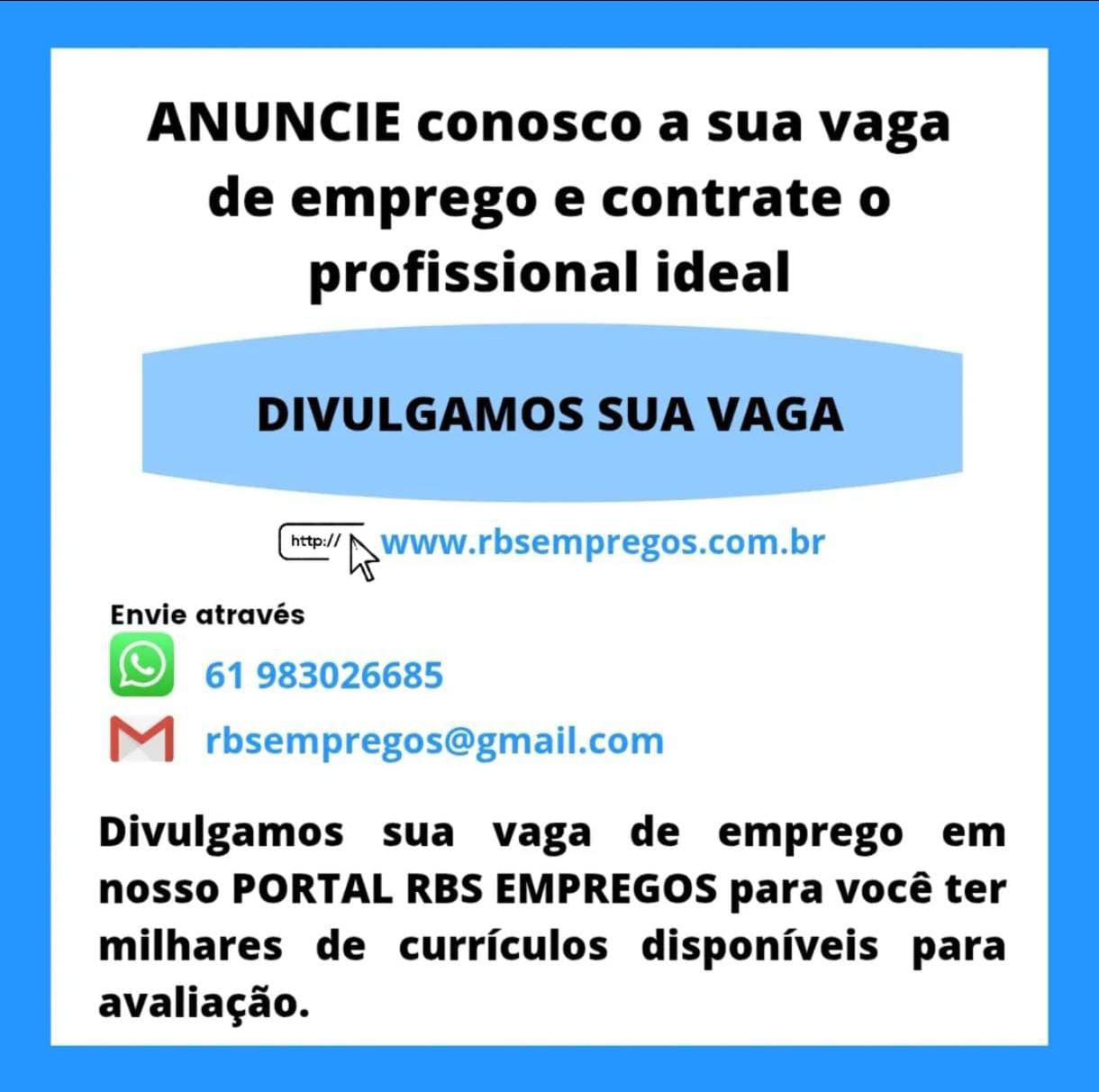 Anunciar Vaga